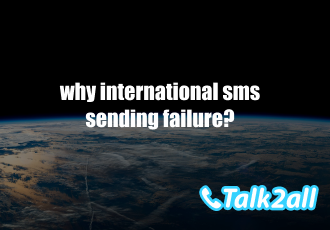 Can international SMS be sent? Why did the sending of international SMS fail?