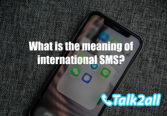 What is international SMS? Can I send international SMS directly?