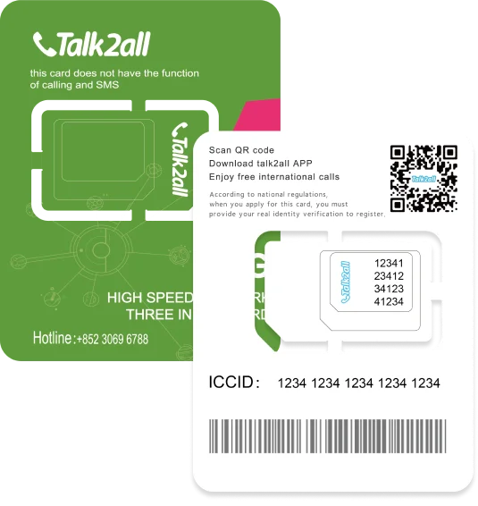 Talk2all Global Card